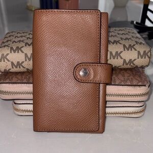 COACH Tan Leather Wallet